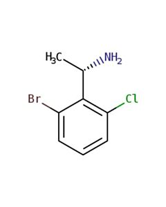 Astatech (S)-1-(2-BROMO-6-CHLOROPHENYL)ETHANAMINE; 1G; Purity 95%